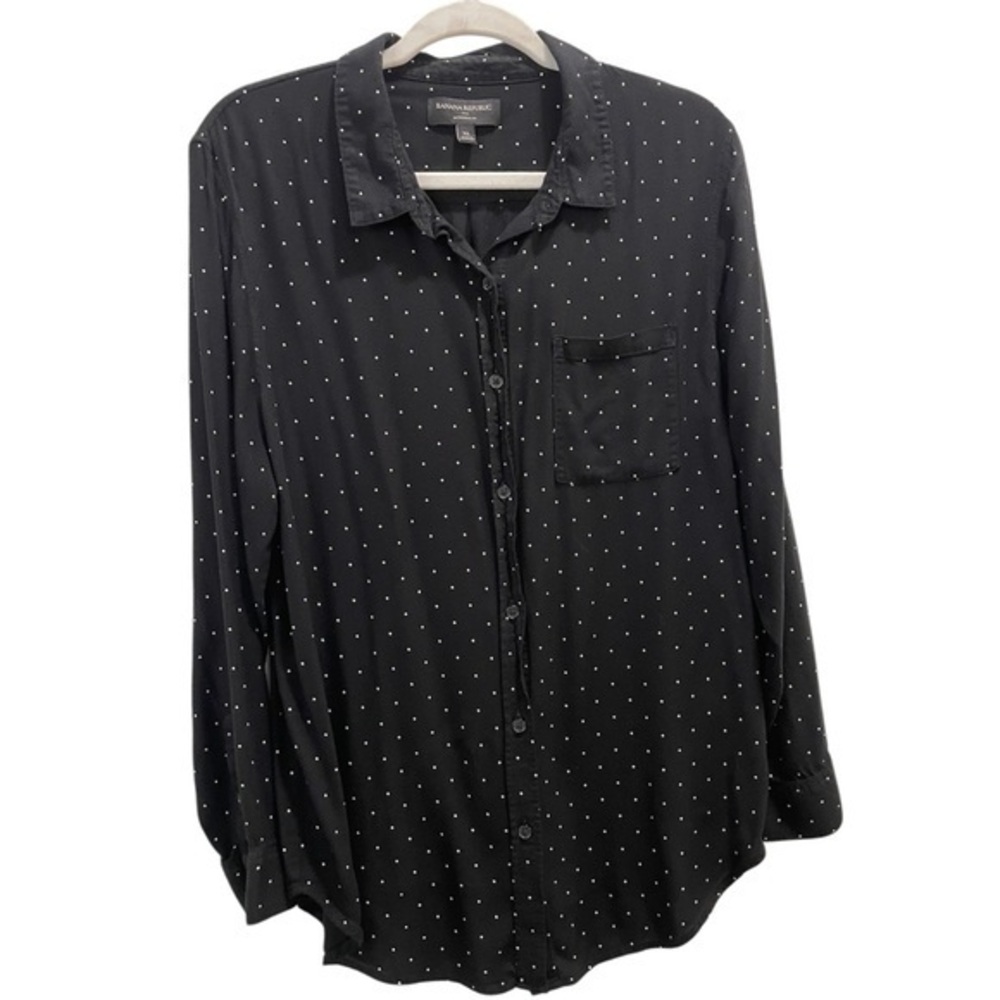 Banana Republic Polka Dot Blouse